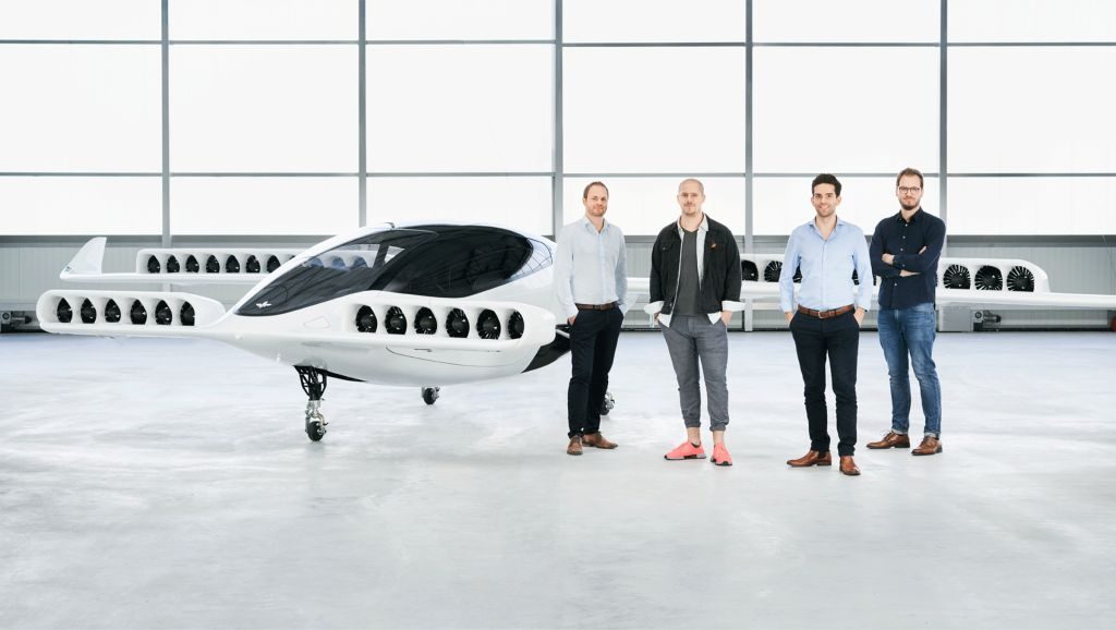 lilium five-seater air craft