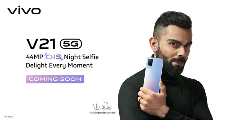 Vivo Launches The All New V21 Phone With 44mp Ois Front Camera 3234