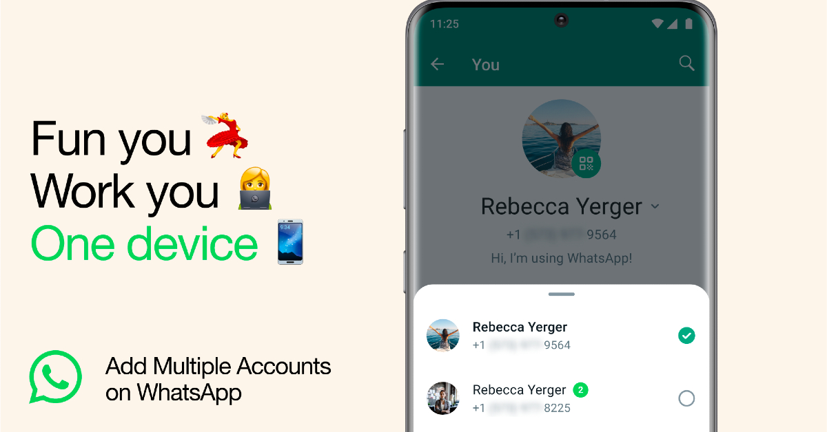 How to Use Two WhatsApp Accounts on Your Phone at Once: Check Out WhatsApp's New Feature