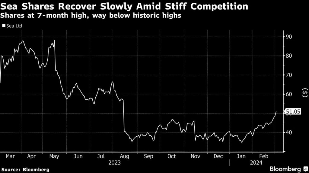 Sea Shares Rise After Profit Jump in Sign of E-Commerce Resilience